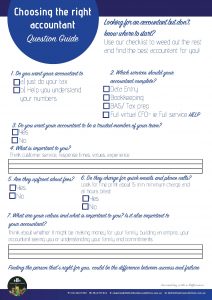 DBS-Choosing the right accountant